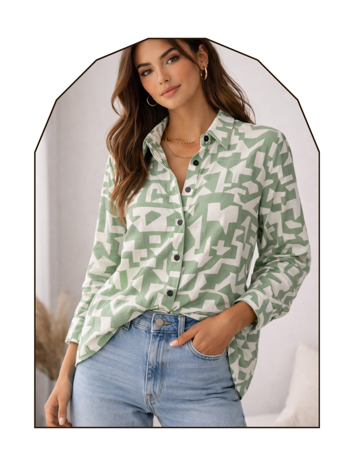 Printed Shirt Women