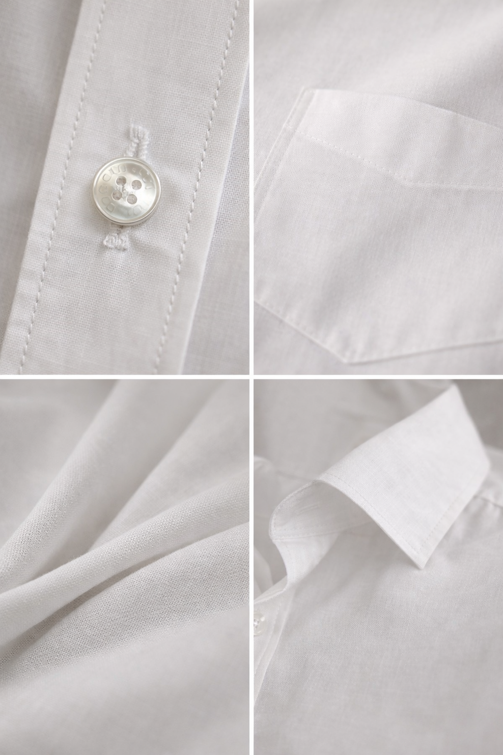 Classic White Premium Formal Shirt - 13