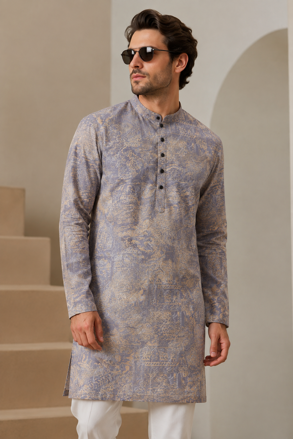 Elegant Sequence Stone Work Kurta - 26401