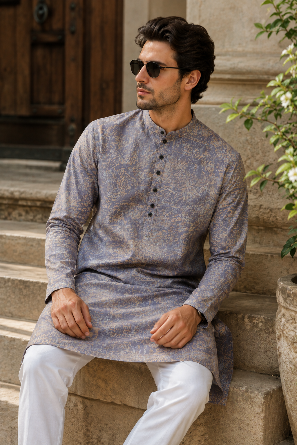 Elegant Sequence Stone Work Kurta - 26401