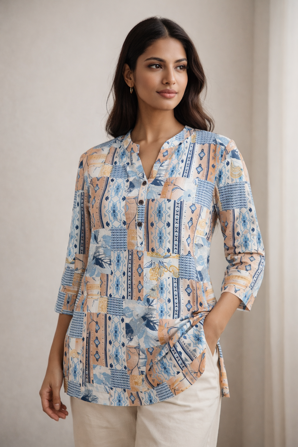 Women’s Floral & Botanical Print Kurti