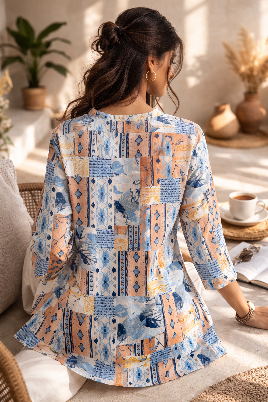 Women’s Floral & Botanical Print Kurti