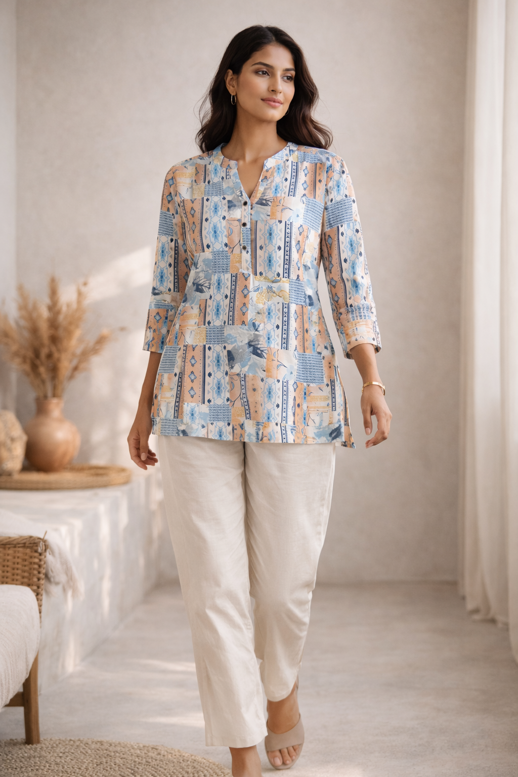 Women’s Floral & Botanical Print Kurti