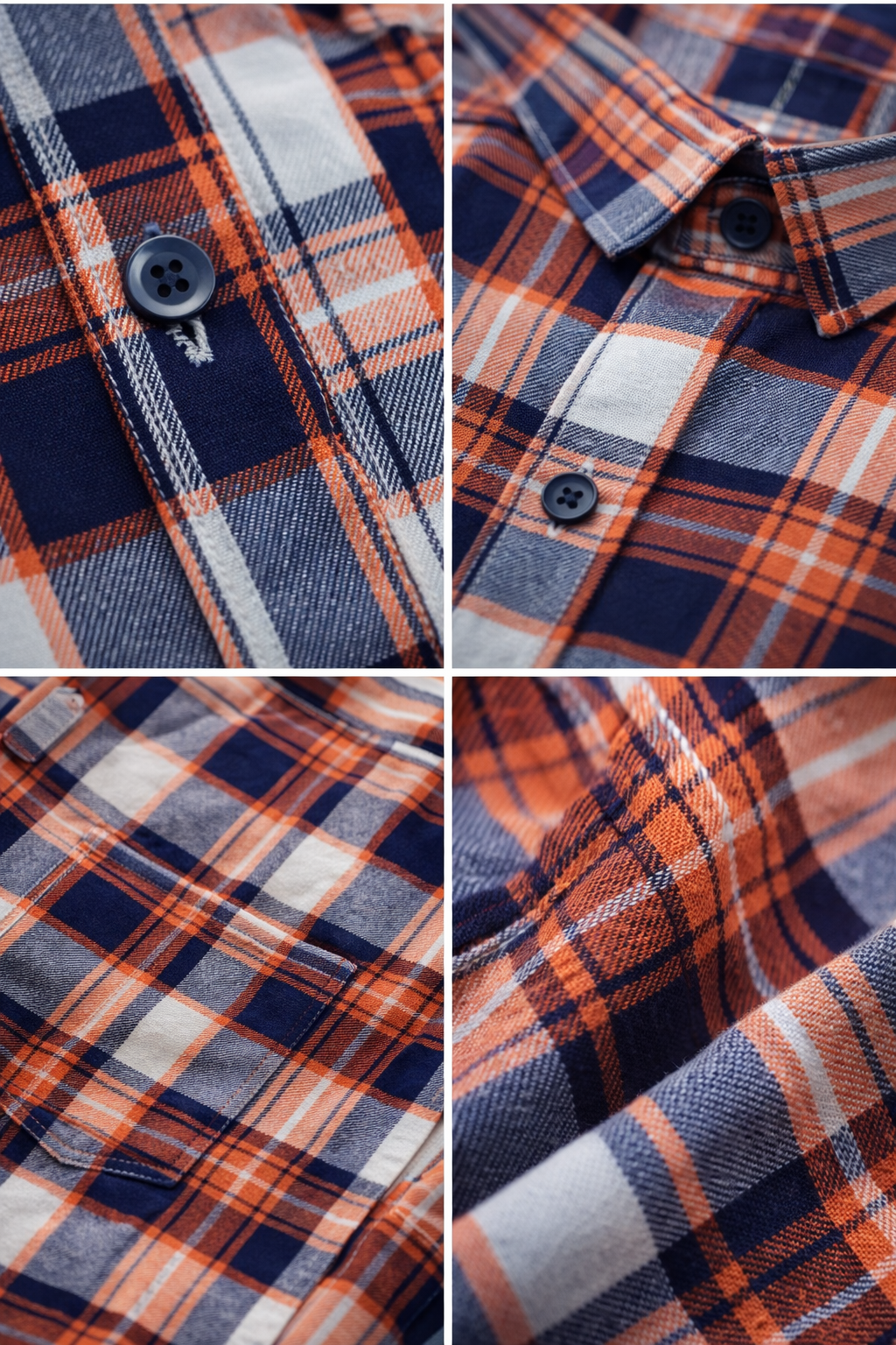 Premium Cotton Checkered Shirt  -25233