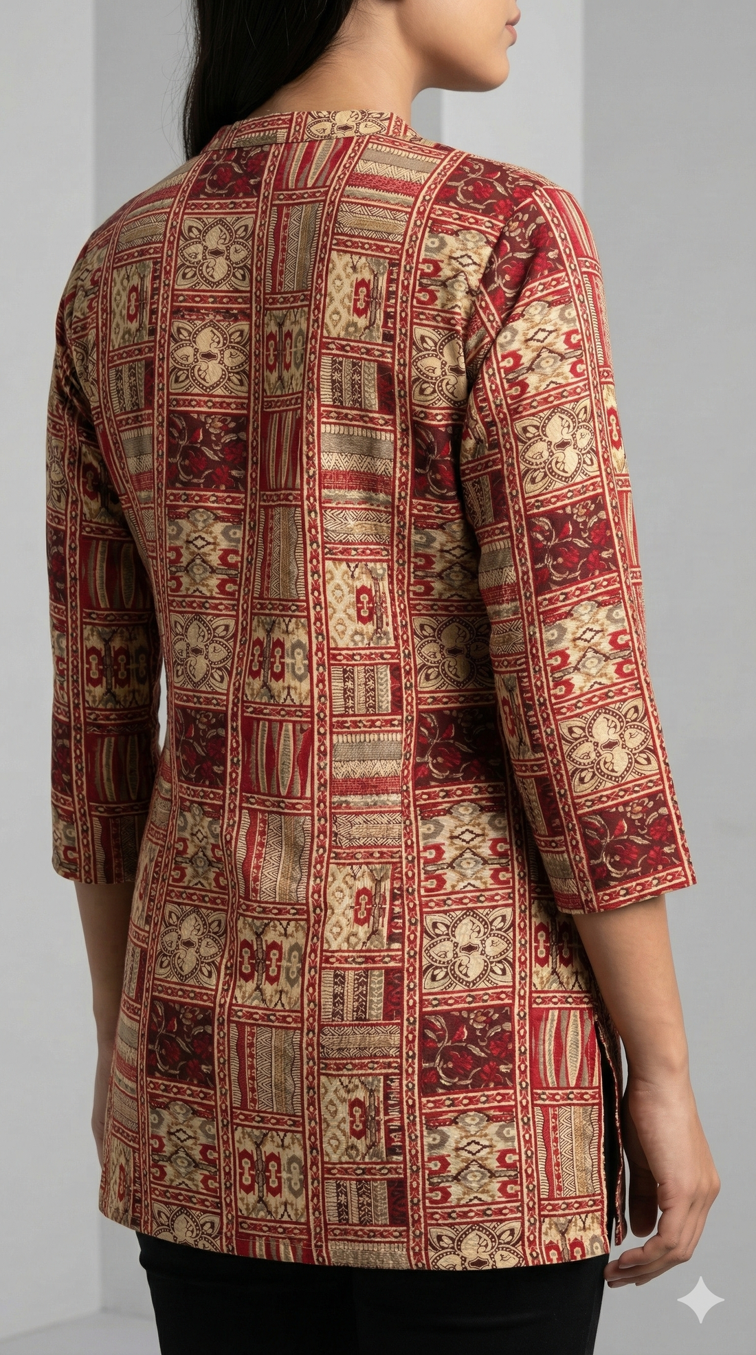 Women’s Ethnic Printed Multicolor Boho Pattern - 26062